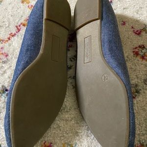 Christian Siriano Denim Flats
